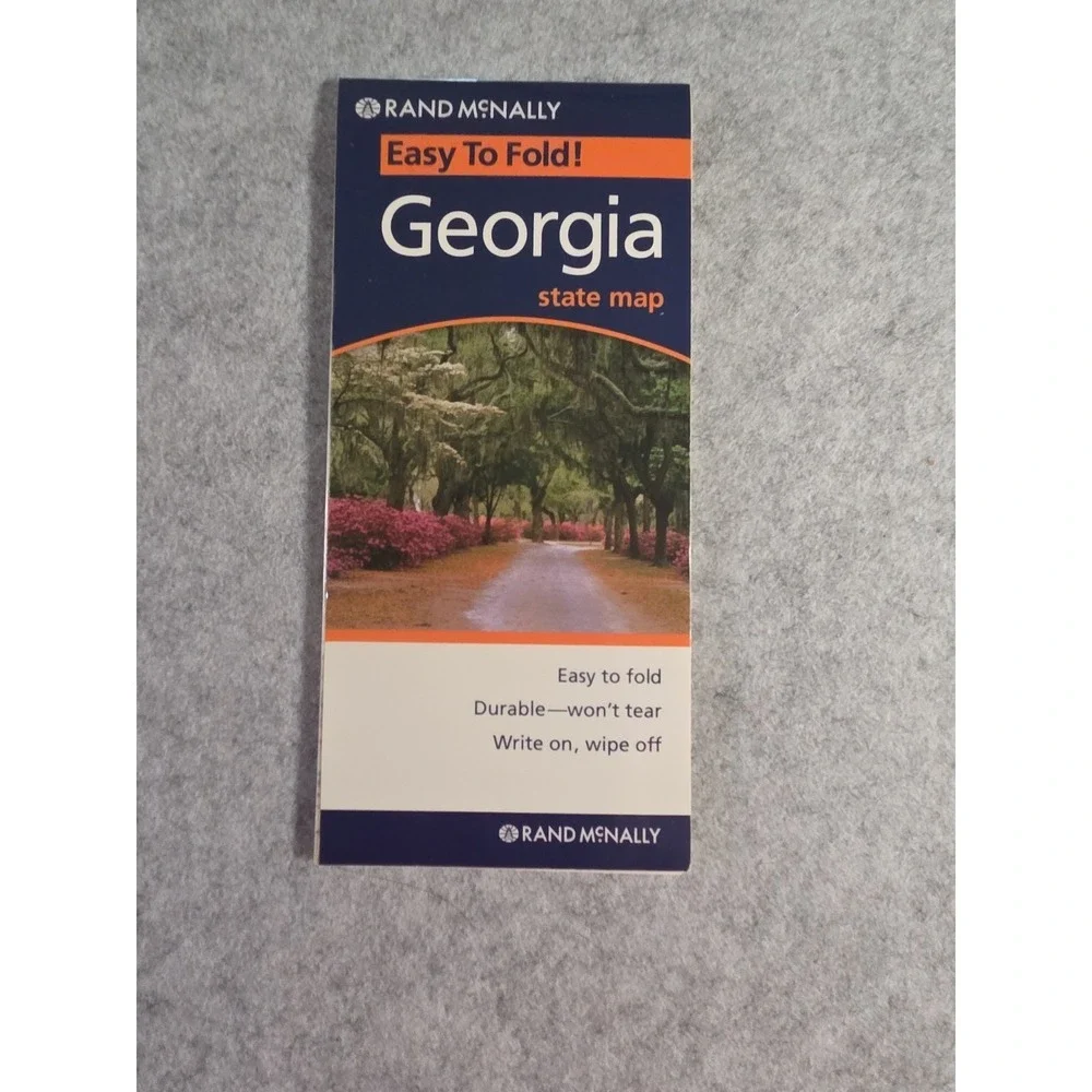 Rand McNally Easy to Fold United States Laminated Map 13 States